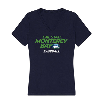 CSU Monterey Bay - NCAA Baseball : Sam Sellars - Classic Shersey Women's V-Neck T-Shirt-0