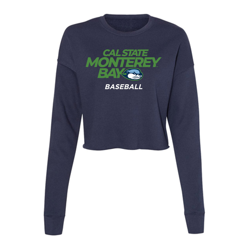  - NCAA Baseball : Aiden Caporale - Classic Shersey Women's Cropped Crew Fleece-0