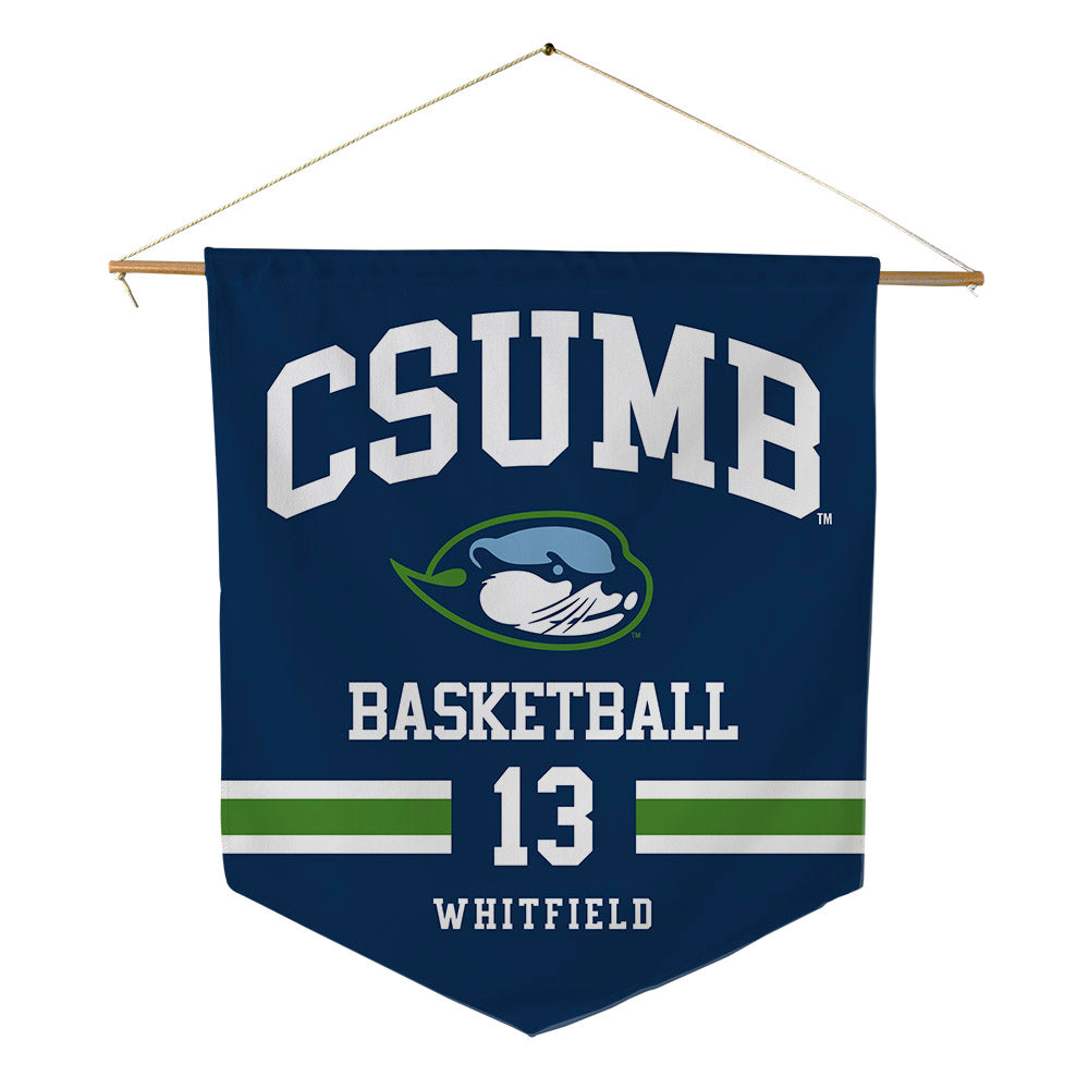 CSU Monterey Bay - NCAA Women's Basketball : Cheyanne Whitfield - Pennant - 18" x 21"-0