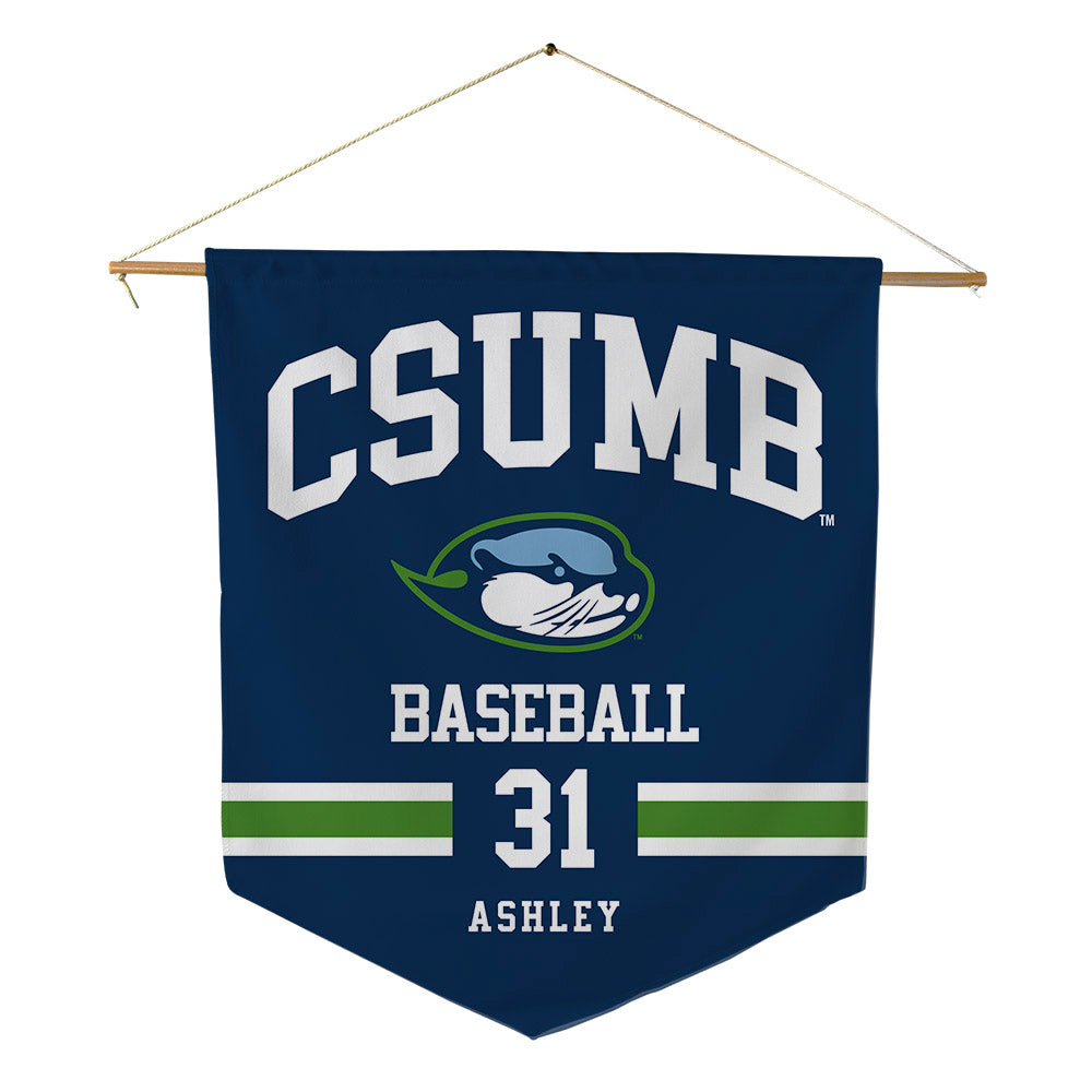CSU Monterey Bay - NCAA Baseball : Brandon Ashley - Pennant - 18" x 21"-0