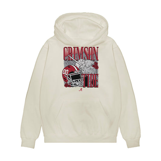 Alabama - NCAA Football : Bear Fretwell - Vintage Football Sherseys Premium Hooded Sweatshirt-0