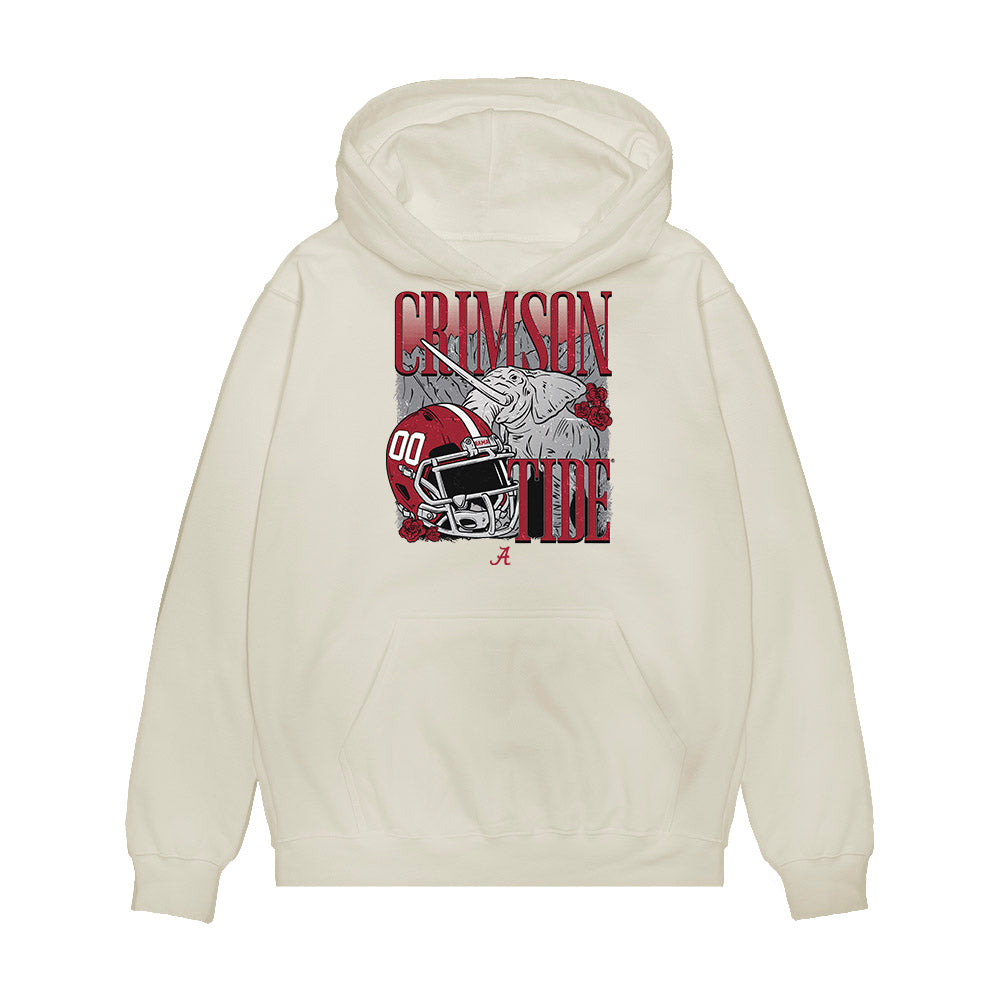 Alabama - NCAA Football : Ethan Fields - Vintage Football Sherseys Premium Hooded Sweatshirt-0
