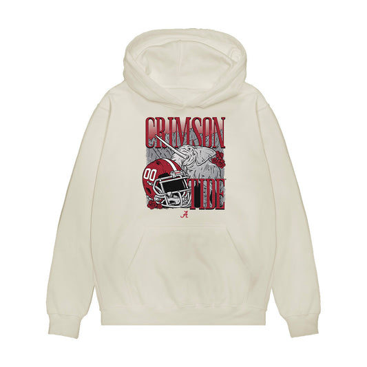 Alabama - NCAA Football : Jaxon Shuttlesworth - Vintage Football Sherseys Premium Hooded Sweatshirt-0