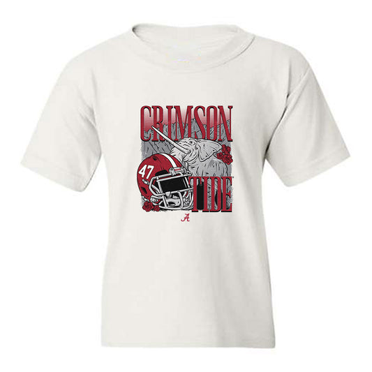 Alabama - NCAA Football : Eli Deutsch - Vintage Football Sherseys Youth T-Shirt-0