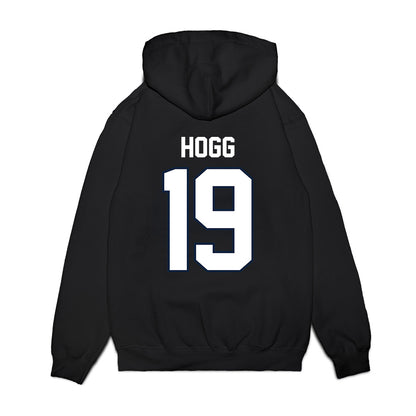 UConn - NCAA Football : Ethan Hogg - Vintage Helmet Premium Hooded Sweatshirt-1