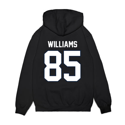 UConn - NCAA Football : Teddy Williams - Vintage Helmet Premium Hooded Sweatshirt-1