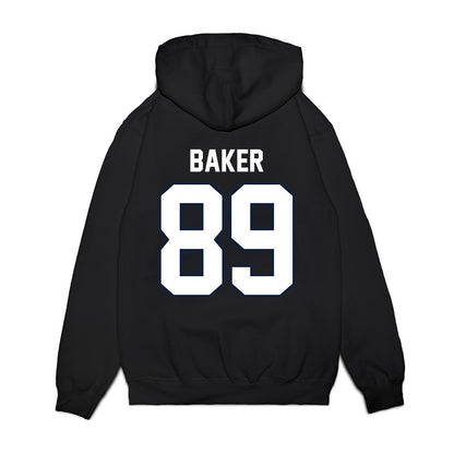 UConn - NCAA Football : Mike Baker - Vintage Helmet Premium Hooded Sweatshirt-1