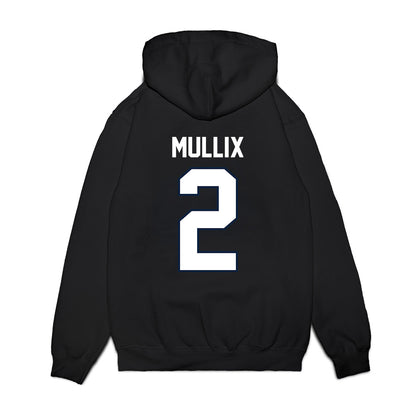 UConn - NCAA Football : Tahjae Mullix - Vintage Helmet Premium Hooded Sweatshirt-1