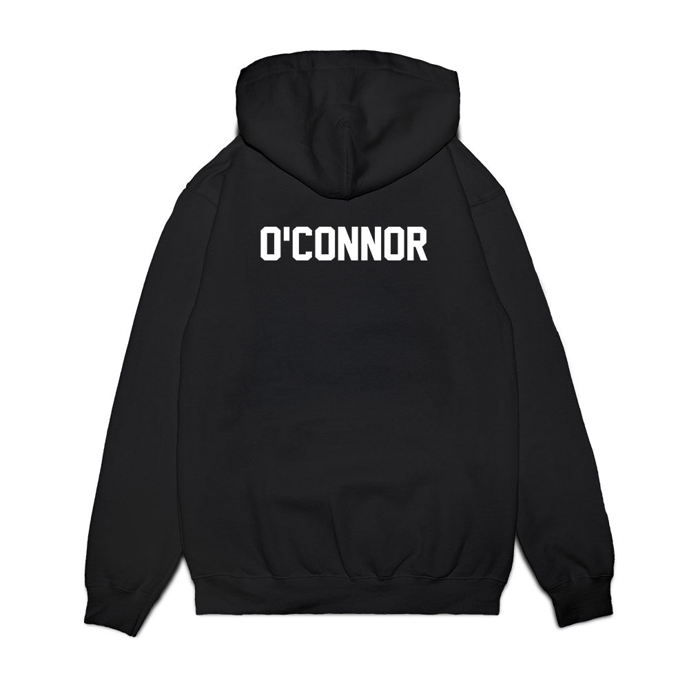 UConn - NCAA Football : Jack O'Connor - Vintage Helmet Premium Hooded Sweatshirt-1