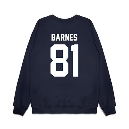 UConn - NCAA Football : Logan Barnes - Vintage Helmet Premium Crewneck Sweatshirt-1