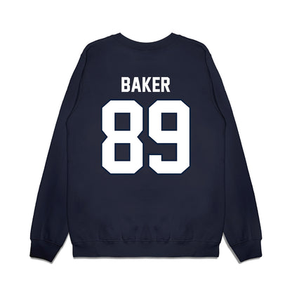 UConn - NCAA Football : Mike Baker - Vintage Helmet Premium Crewneck Sweatshirt-1