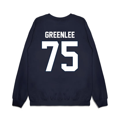 UConn - NCAA Football : Hill Greenlee - Vintage Helmet Premium Crewneck Sweatshirt-1
