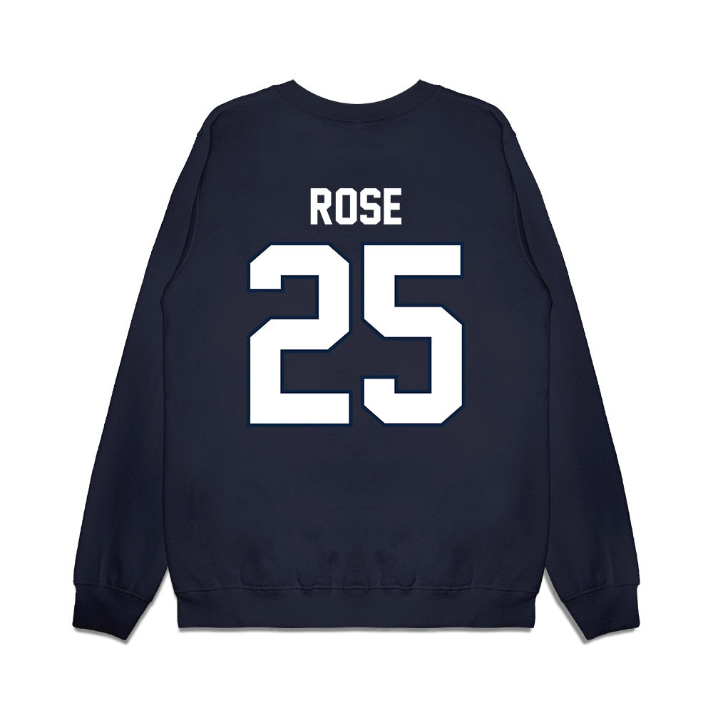 UConn - NCAA Football : Daniel Rose - Vintage Helmet Premium Crewneck Sweatshirt-1