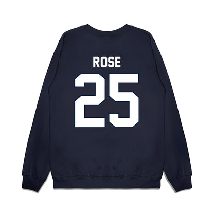UConn - NCAA Football : Daniel Rose - Vintage Helmet Premium Crewneck Sweatshirt-1