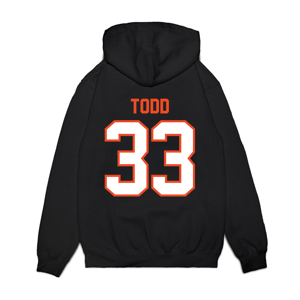 Auburn - NCAA Football : Kamari Todd - Vintage Helmet Premium Hooded Sweatshirt-1