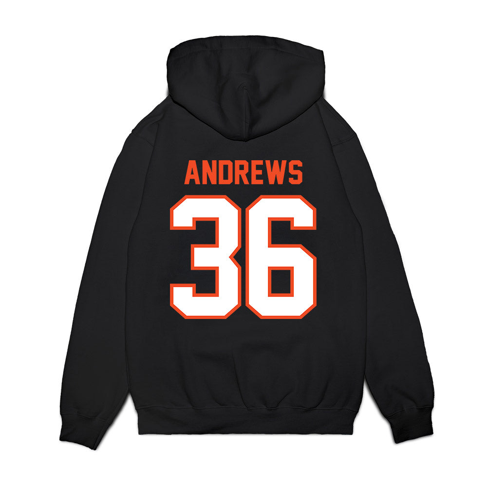 Auburn - NCAA Football : Stuart Andrews - Vintage Helmet Premium Hooded Sweatshirt-1