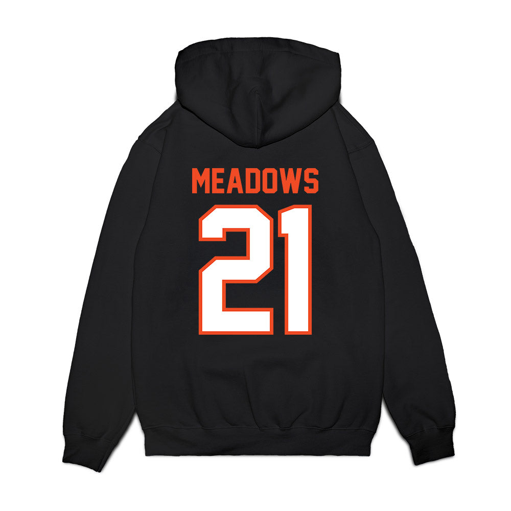 Auburn - NCAA Football : Montavious Meadows - Vintage Helmet Premium Hooded Sweatshirt-1