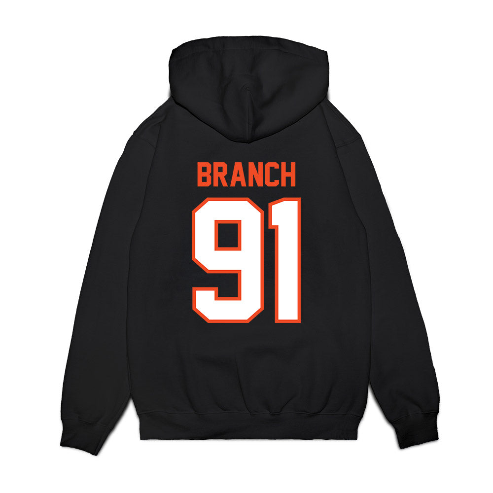 Auburn - NCAA Football : Tavian Branch - Vintage Helmet Premium Hooded Sweatshirt-1