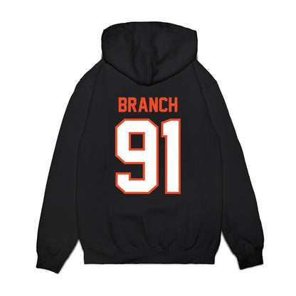 Auburn - NCAA Football : Tavian Branch - Vintage Helmet Premium Hooded Sweatshirt-1