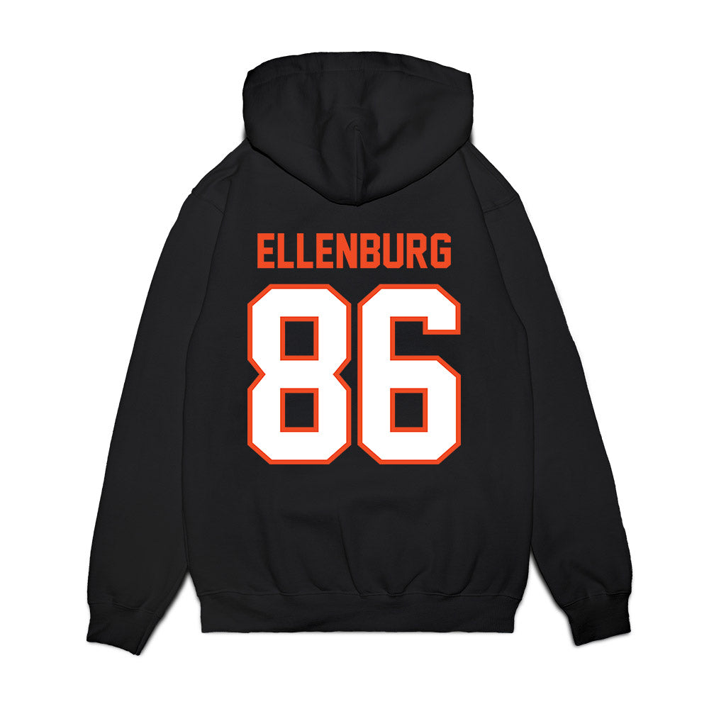 Auburn - NCAA Football : Jack Ellenburg - Vintage Helmet Premium Hooded Sweatshirt-1