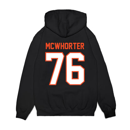 Auburn - NCAA Football : Bear McWhorter - Vintage Helmet Premium Hooded Sweatshirt-1