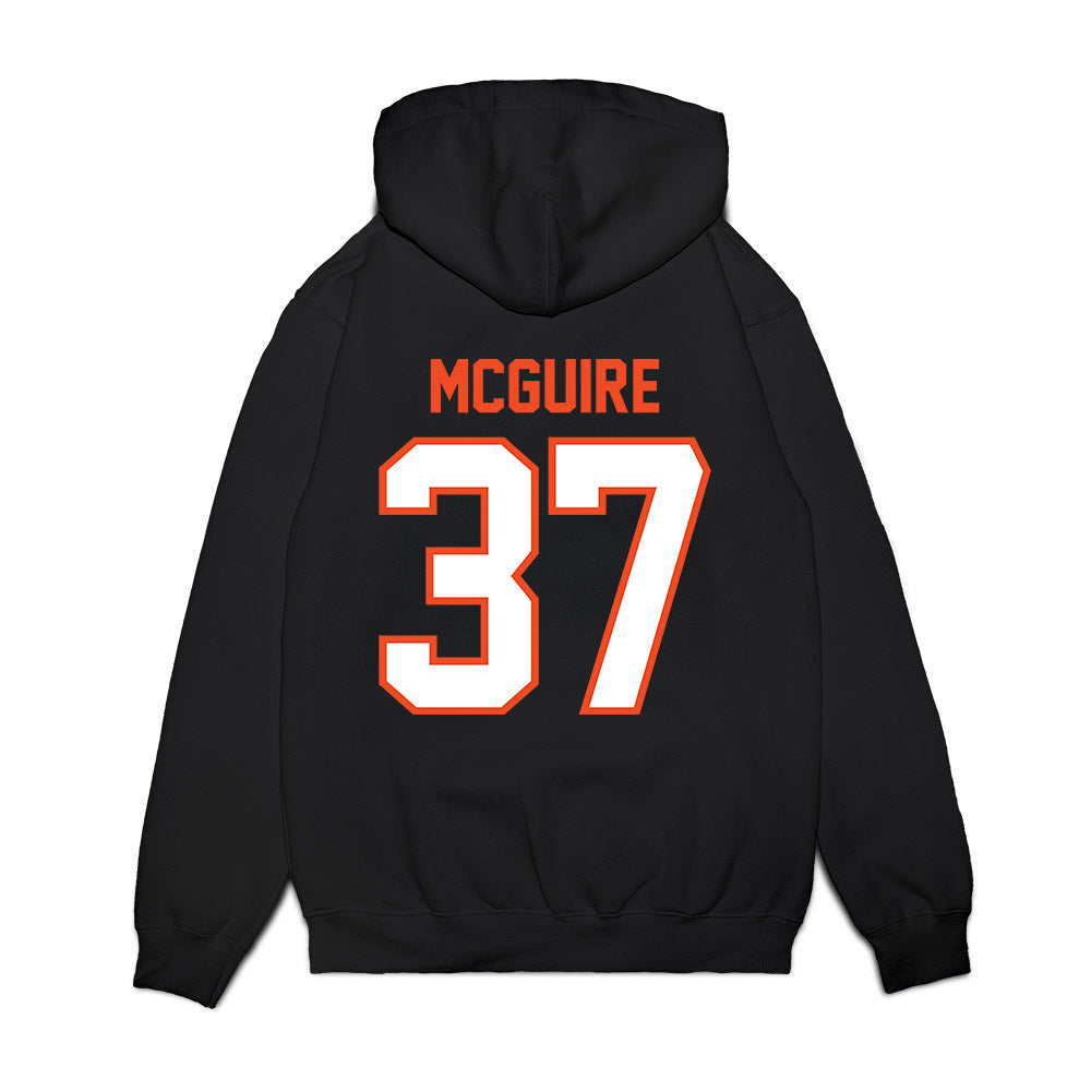 Auburn - NCAA Football : John McGuire - Vintage Helmet Premium Hooded Sweatshirt-1