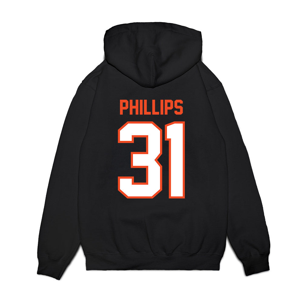 Auburn - NCAA Football : Joseph Phillips - Vintage Helmet Premium Hooded Sweatshirt-1