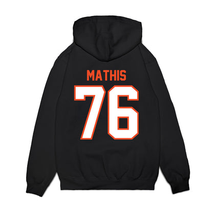 Auburn - NCAA Football : Mason Mathis - Vintage Helmet Premium Hooded Sweatshirt-1