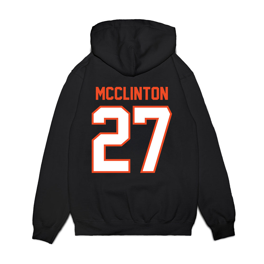 Auburn - NCAA Football : Mac McClinton - Vintage Helmet Premium Hooded Sweatshirt-1
