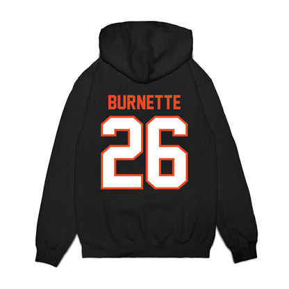 Auburn - NCAA Football : Christian Burnette - Vintage Helmet Premium Hooded Sweatshirt-1