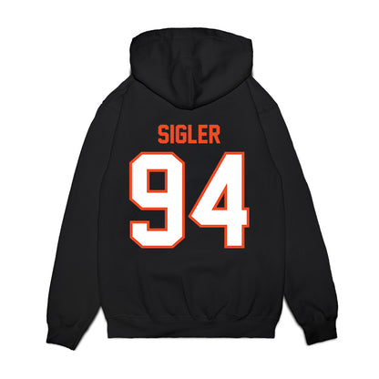 Auburn - NCAA Football : Cody Sigler - Vintage Helmet Premium Hooded Sweatshirt-1
