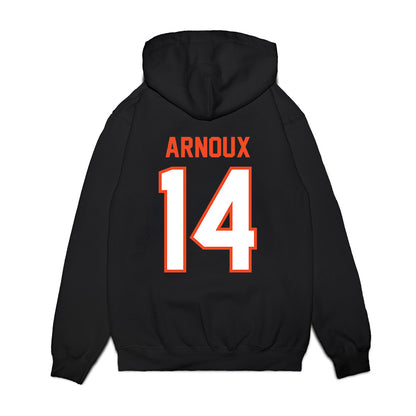 Auburn - NCAA Football : Shamar Arnoux - Vintage Helmet Premium Hooded Sweatshirt-1