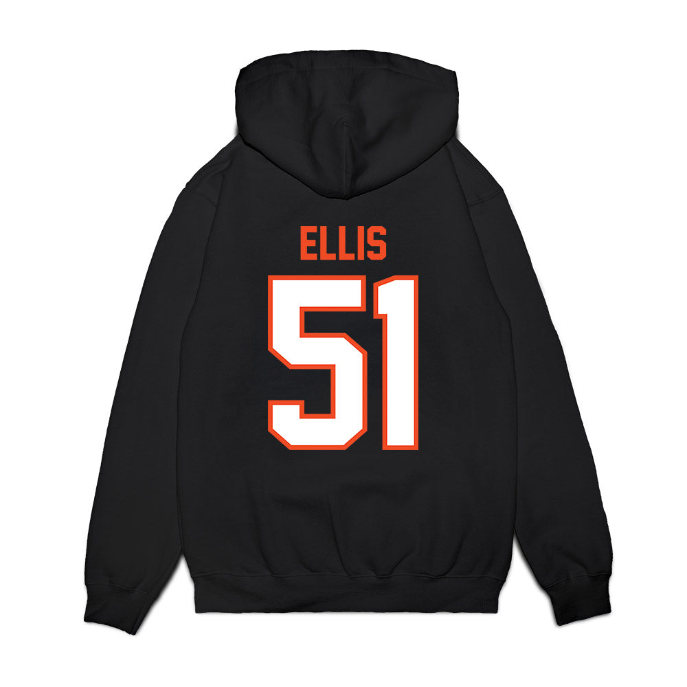 Auburn - NCAA Football : Kail Ellis - Vintage Helmet Premium Hooded Sweatshirt-1