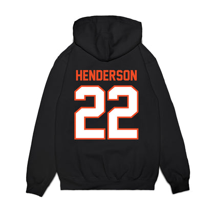 Auburn - NCAA Football : Alvin Henderson - Vintage Helmet Premium Hooded Sweatshirt-1