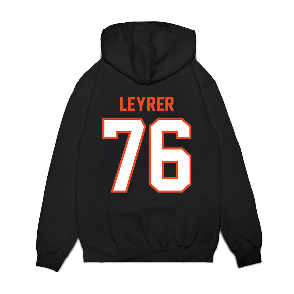 Auburn - NCAA Football : Jack Leyrer - Vintage Helmet Premium Hooded Sweatshirt-1