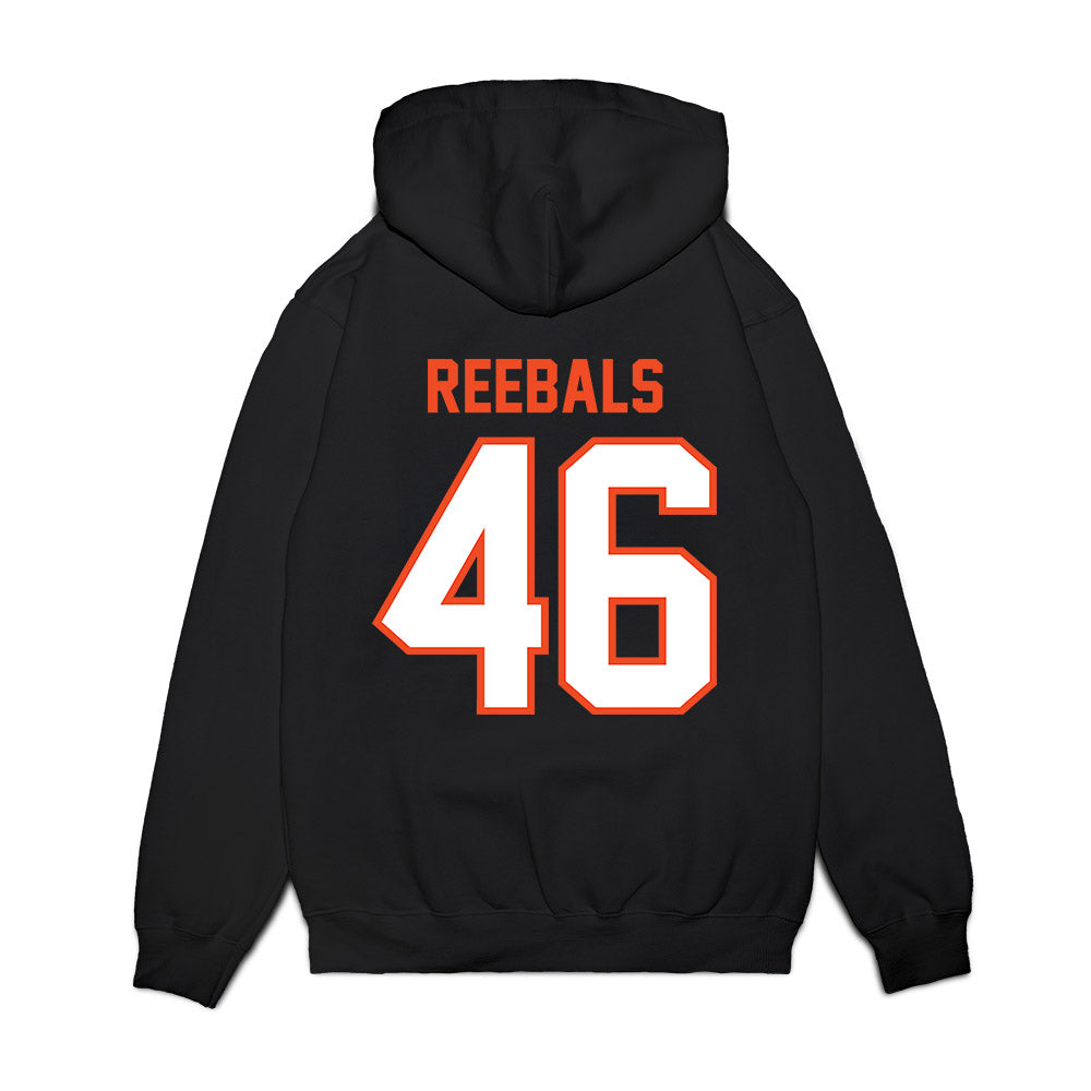 Auburn - NCAA Football : Grey Reebals - Vintage Helmet Premium Hooded Sweatshirt-1