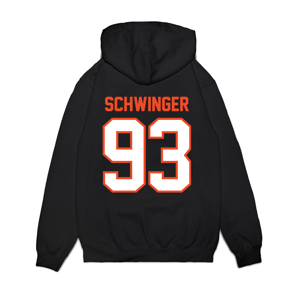 Auburn - NCAA Football : Charles Schwinger - Vintage Helmet Premium Hooded Sweatshirt-1