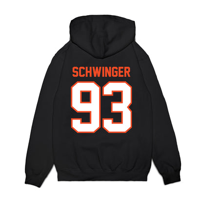 Auburn - NCAA Football : Charles Schwinger - Vintage Helmet Premium Hooded Sweatshirt-1