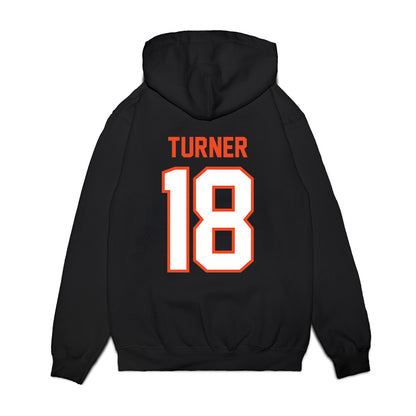 Auburn - NCAA Football : Sam Turner - Vintage Helmet Premium Hooded Sweatshirt-1