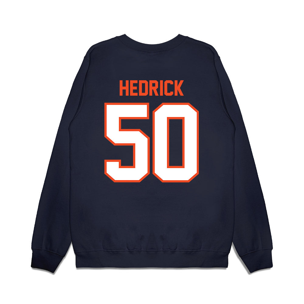 Auburn - NCAA Football : Taren Hedrick - Vintage Helmet Premium Crewneck Sweatshirt-1