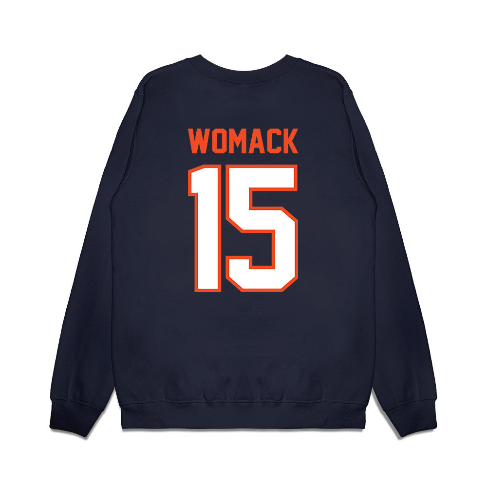 Auburn - NCAA Football : Da'Shawn Womack - Vintage Helmet Premium Crewneck Sweatshirt-1