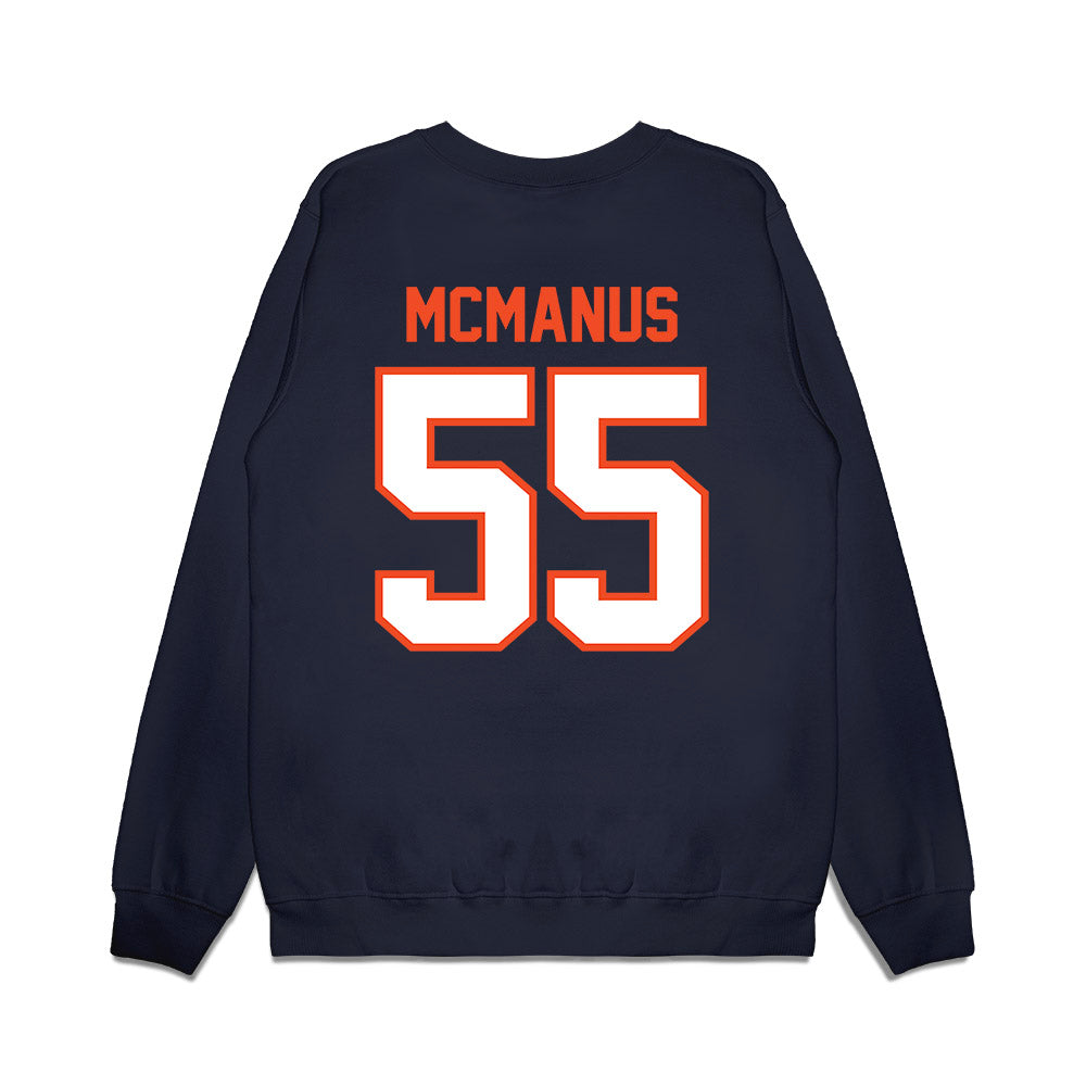 Auburn - NCAA Football : Kenneth McManus - Vintage Helmet Premium Crewneck Sweatshirt-1