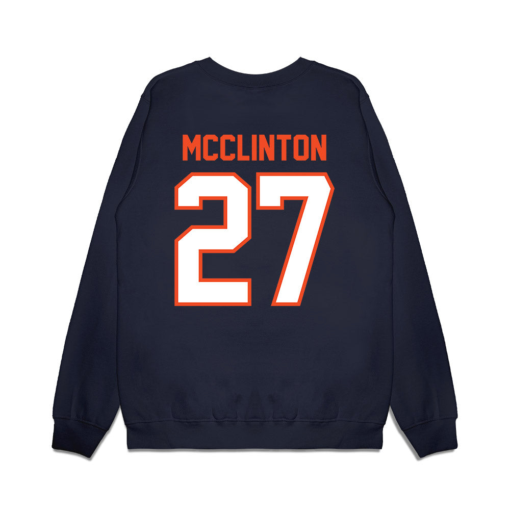 Auburn - NCAA Football : Mac McClinton - Vintage Helmet Premium Crewneck Sweatshirt-1
