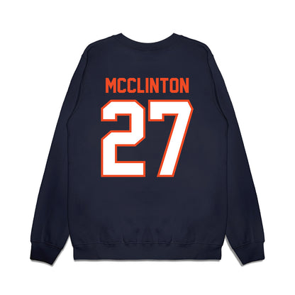 Auburn - NCAA Football : Mac McClinton - Vintage Helmet Premium Crewneck Sweatshirt-1