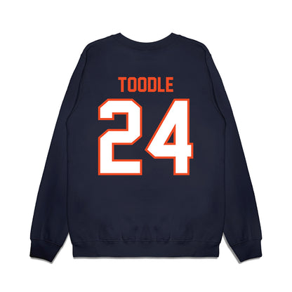 Auburn - NCAA Football : Shadarius Toodle - Vintage Helmet Premium Crewneck Sweatshirt-1