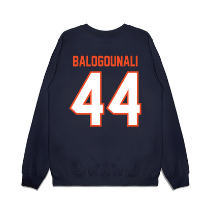 Auburn - NCAA Football : Adam Balogounali - Vintage Helmet Premium Crewneck Sweatshirt-1