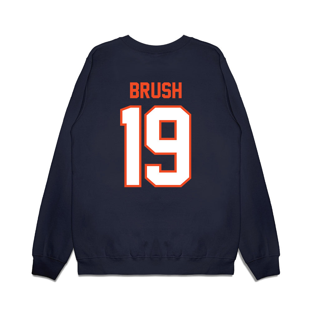 Auburn - NCAA Football : Rhys Brush - Vintage Helmet Premium Crewneck Sweatshirt-1