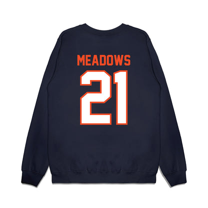 Auburn - NCAA Football : Montavious Meadows - Vintage Helmet Premium Crewneck Sweatshirt-1