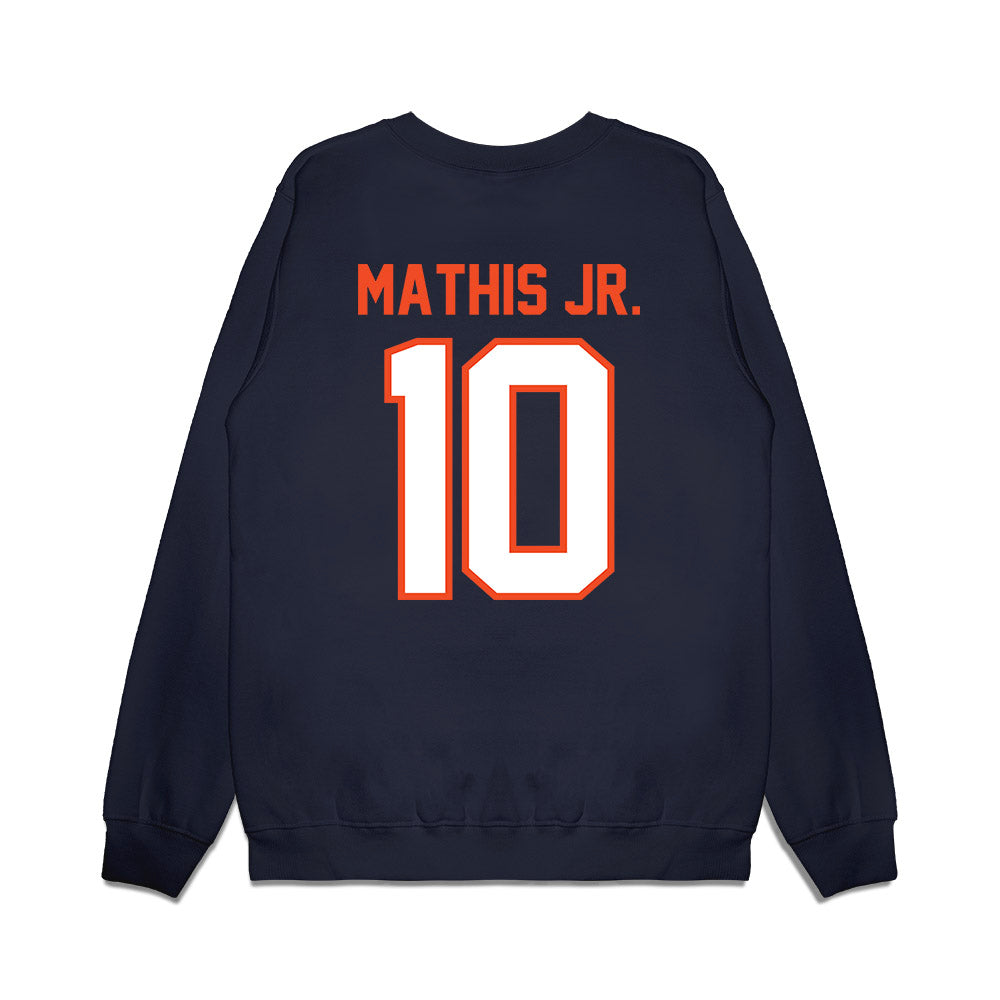 Auburn - NCAA Football : Walter Mathis Jr. - Vintage Helmet Premium Crewneck Sweatshirt-1