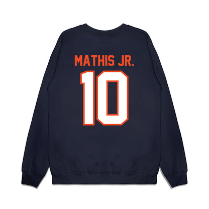 Auburn - NCAA Football : Walter Mathis Jr. - Vintage Helmet Premium Crewneck Sweatshirt-1